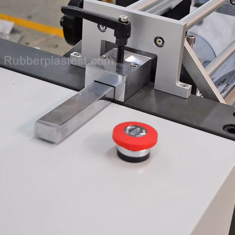 E stop button of rubber mixing mill 1