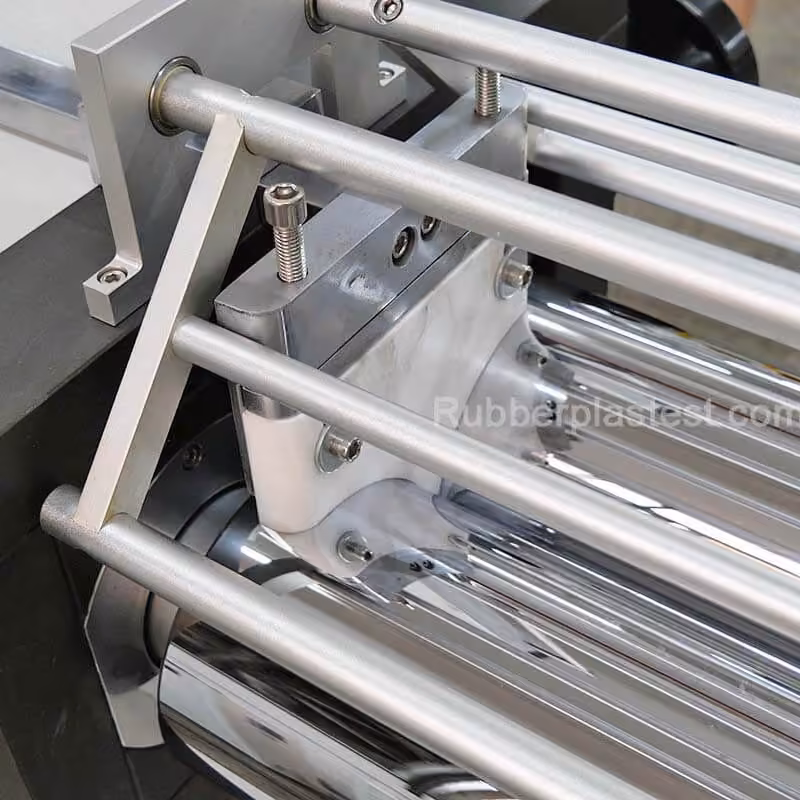 left baffle of lab rubber mixing mill 1