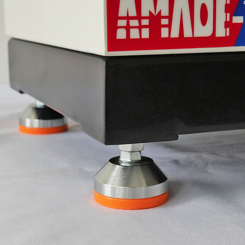 feet of din abrasion tester