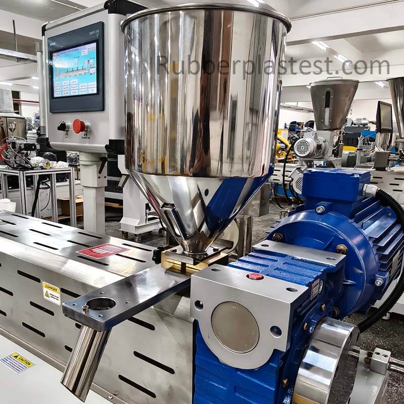 Hopper of Lab blown film extruder