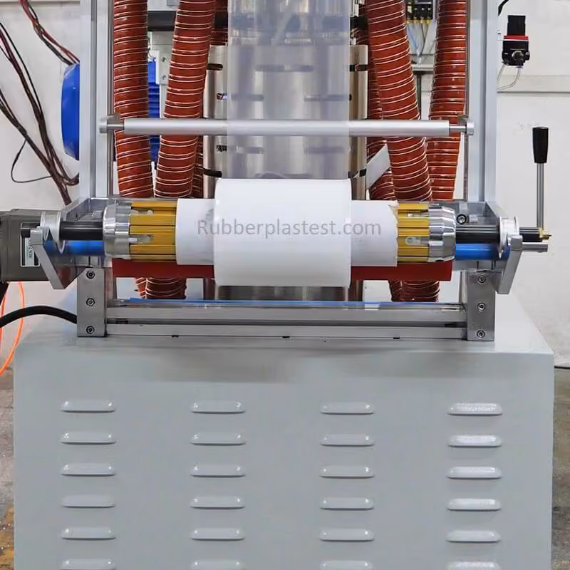 film winding unit of lab blown film extruder