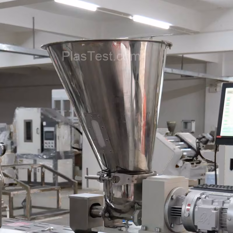 hopper of lab pelletizing system