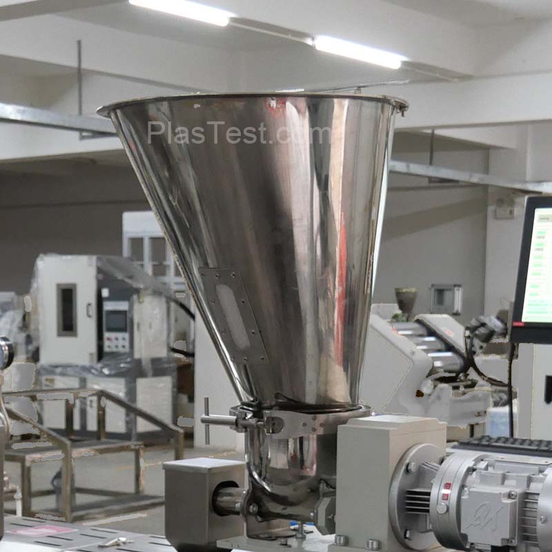 hopper of lab pelletizing system